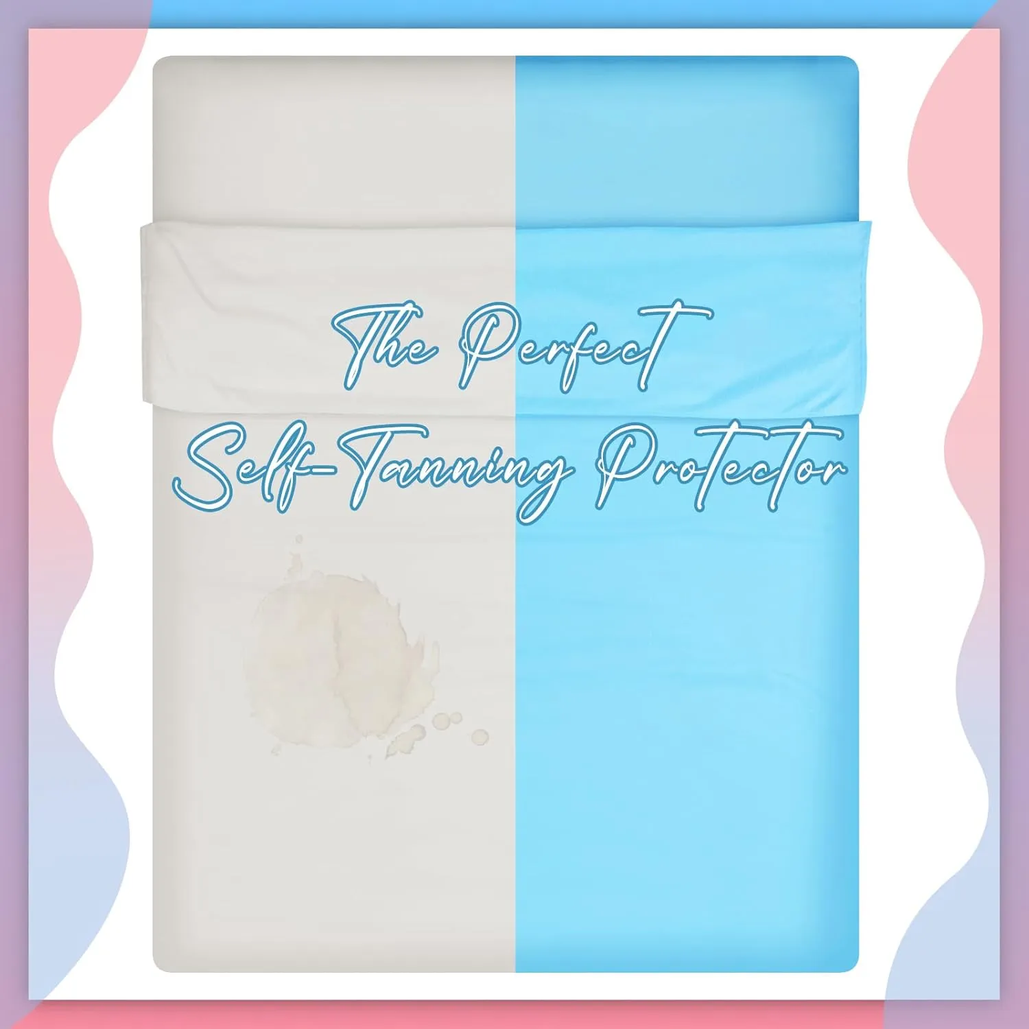 Irenare Self Tan Sleep Sack Breathable Self Tanning Sheet Protector for Bed Travel Sleeping Bag Camping and Sheet Liner for Outdoor Travel Hiking