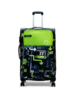 JFK Green Medium Soft Trolley