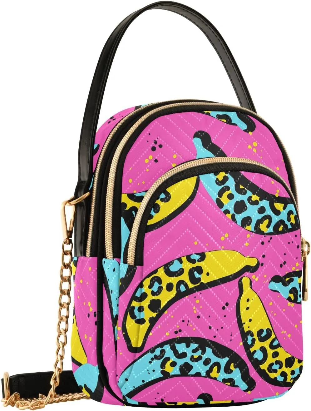Joisal Bright Gradient Stars Anti Theft Crossbody Bag, Handbag for Women Trendy Small Sling Bag for Women
