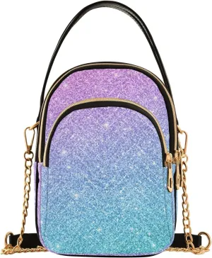 Joisal Gold Rose Marble Women's Crossbody Purse, Small Crossbody Bags for Women Travel Purse Crossbody
