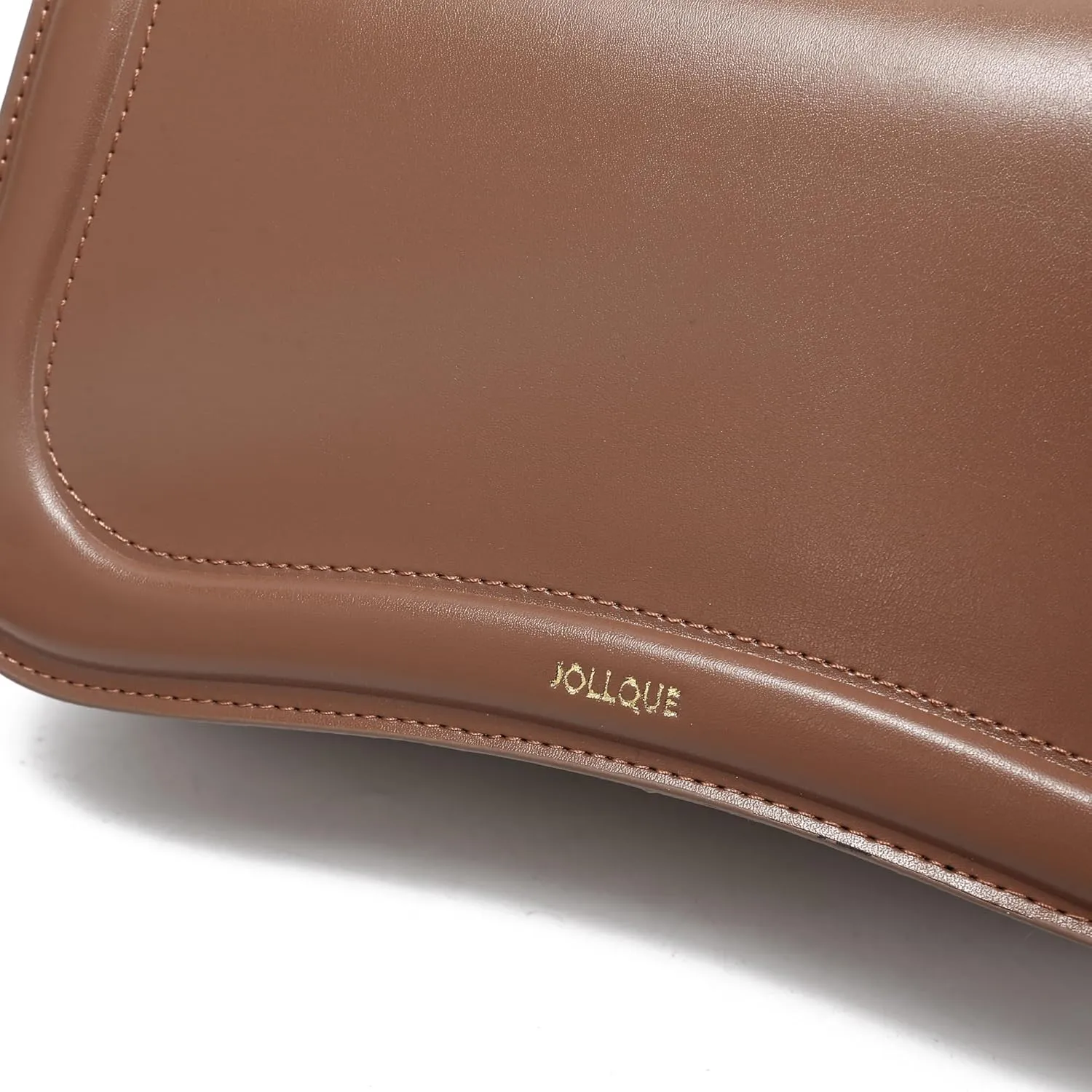 JOLLQUE Crescent Shoulder Bag for Women,Small Leather Dumpling Crossbody Bags,Unique Trendy Designer Handbag Purse Strap
