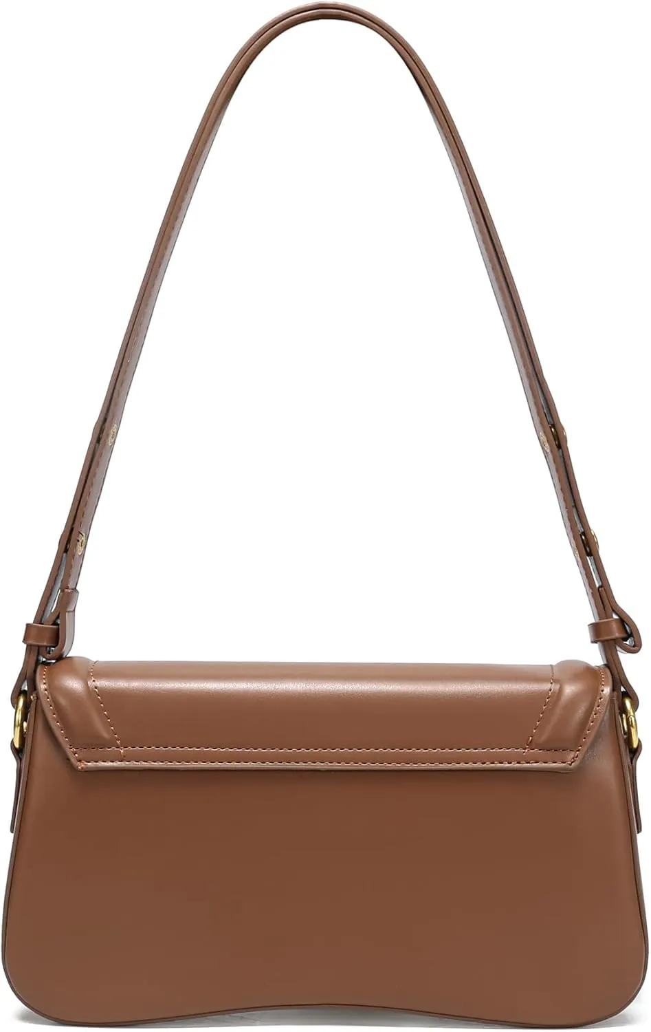 JOLLQUE Crescent Shoulder Bag for Women,Small Leather Strap Dumpling Handbag Purse,Unique Trendy Designer Hobo Crossbody Bags
