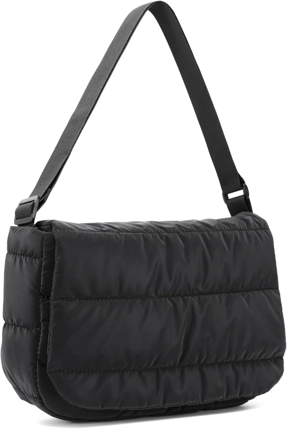 JOLLQUE Puffer Crossbody Bag for Women,Winter Sofe Padded Down Shoulder Bags, Quilted Puffy Purse