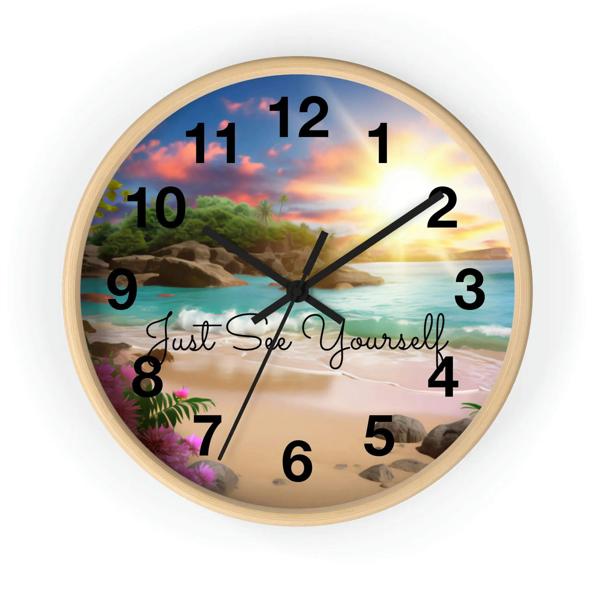 Just see yourself - Wall Clock