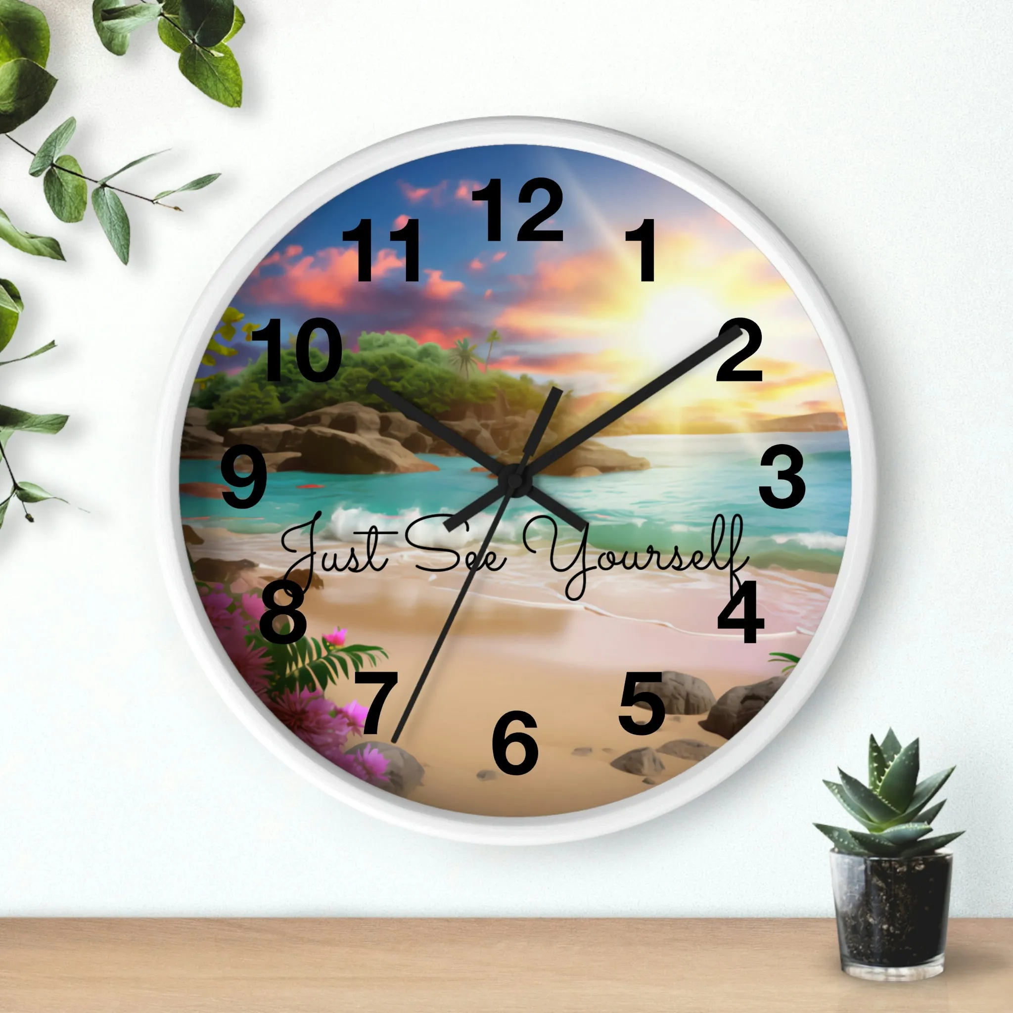 Just see yourself - Wall Clock