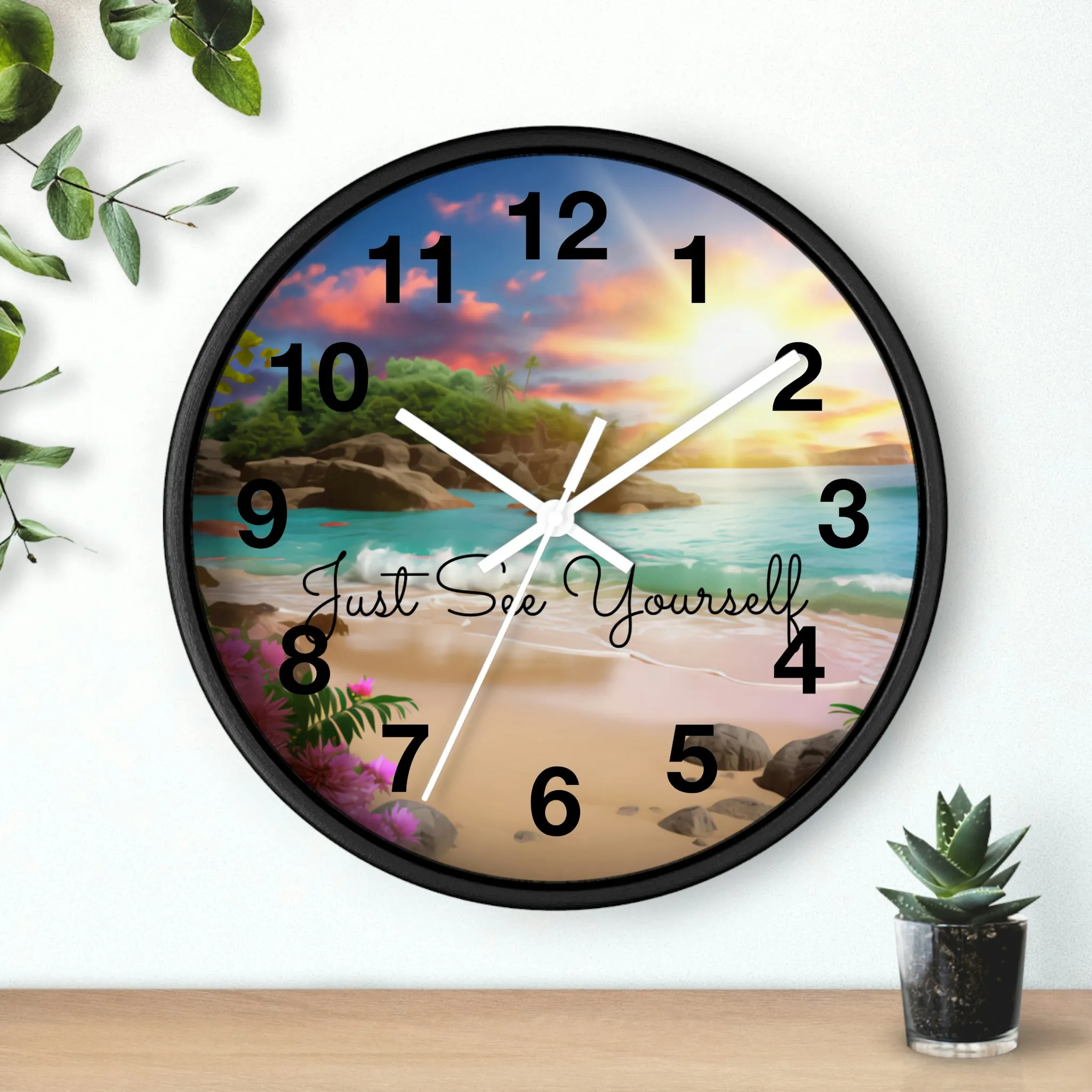 Just see yourself - Wall Clock