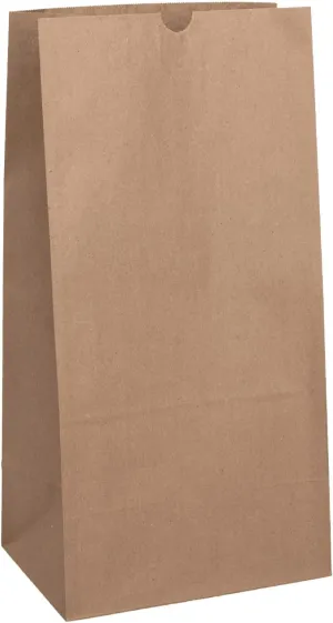 Karat 20lb Paper Lunch Bags - Kraft, 500 Count - Versatile Paper Lunch Bags for Food or Commodities - Sturdy, Self-Standing, Reusable