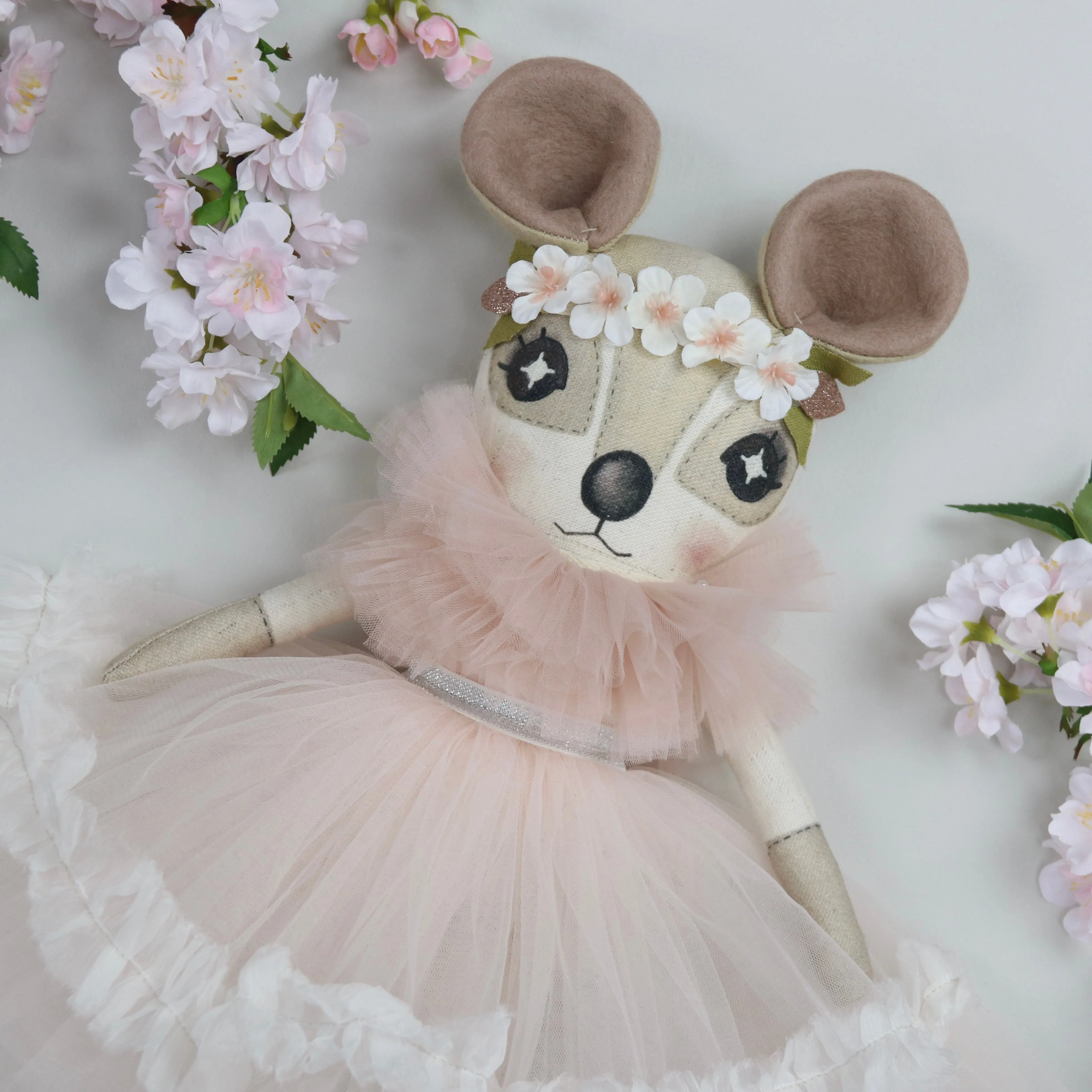 Keepsake Cherry Blossom Dormouse