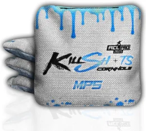 Killshots Cornhole | MP5 Series | Limited Edition | 2025 ACL Pro Certified Cornhole Bags | Premium Quality | Dual-Speed | Durable & Weather Resistant | Set of 4 Bags