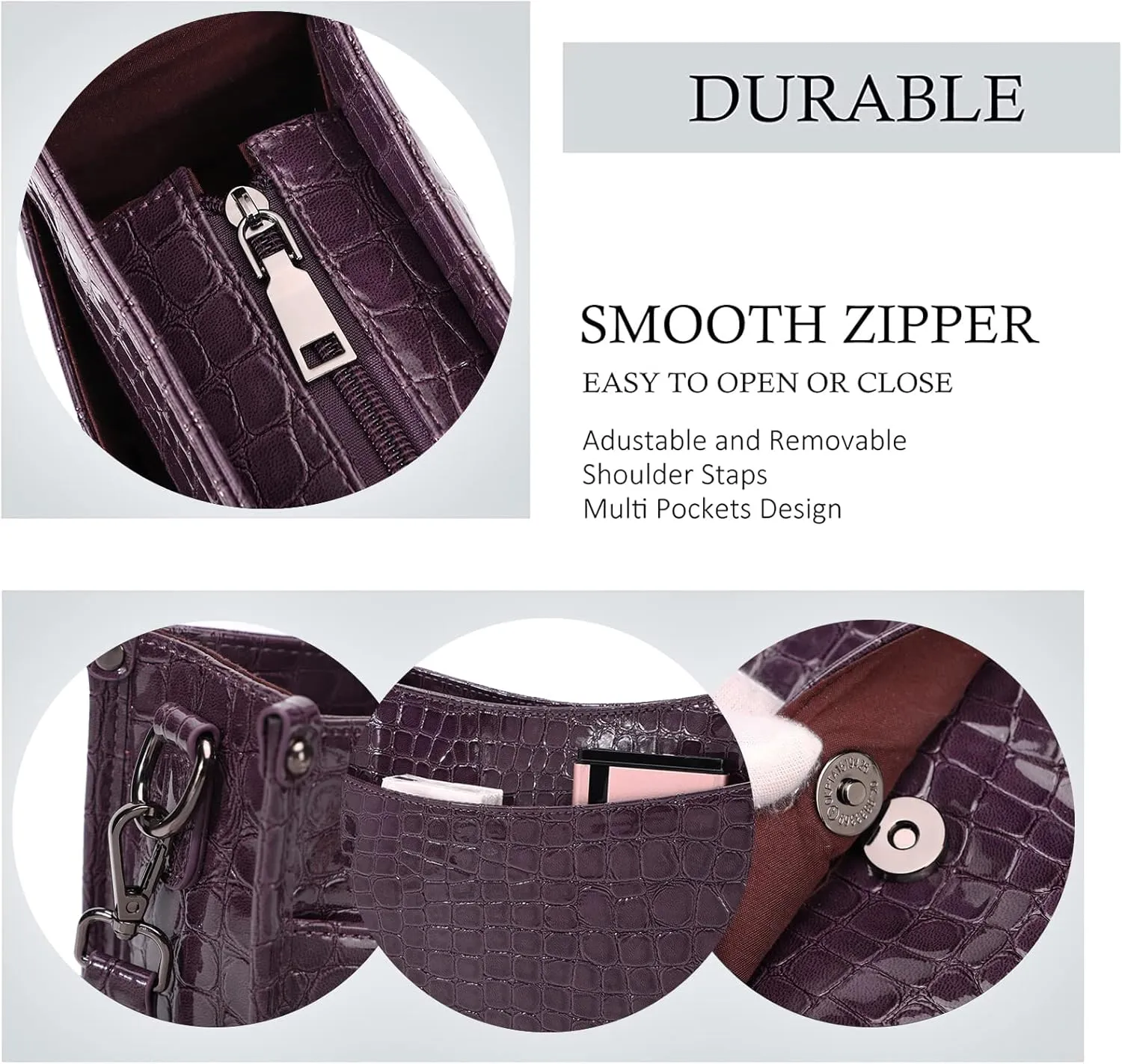 KL928 Crossbody Bags for Women Shoulder Handbags Sling Bag Soft FAUX Leather Shoulder Purses