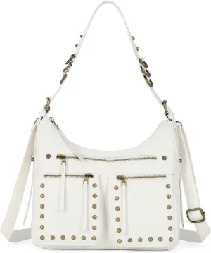 KL928 Large Hobo Shoulder Bag for Women Soft Faux Leather Handbags Fashion Tote Purse Adjustable Strap