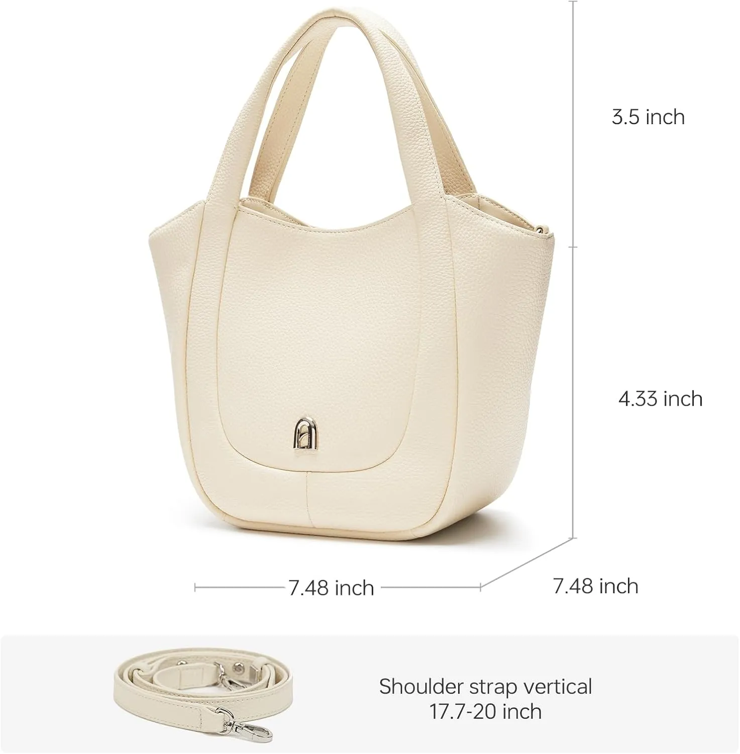 LA FESTIN Tote Bag for Women Crossbody Hobo Shoulder Purse with Pocket Designer Clutch Small Handbag for Daily Travel