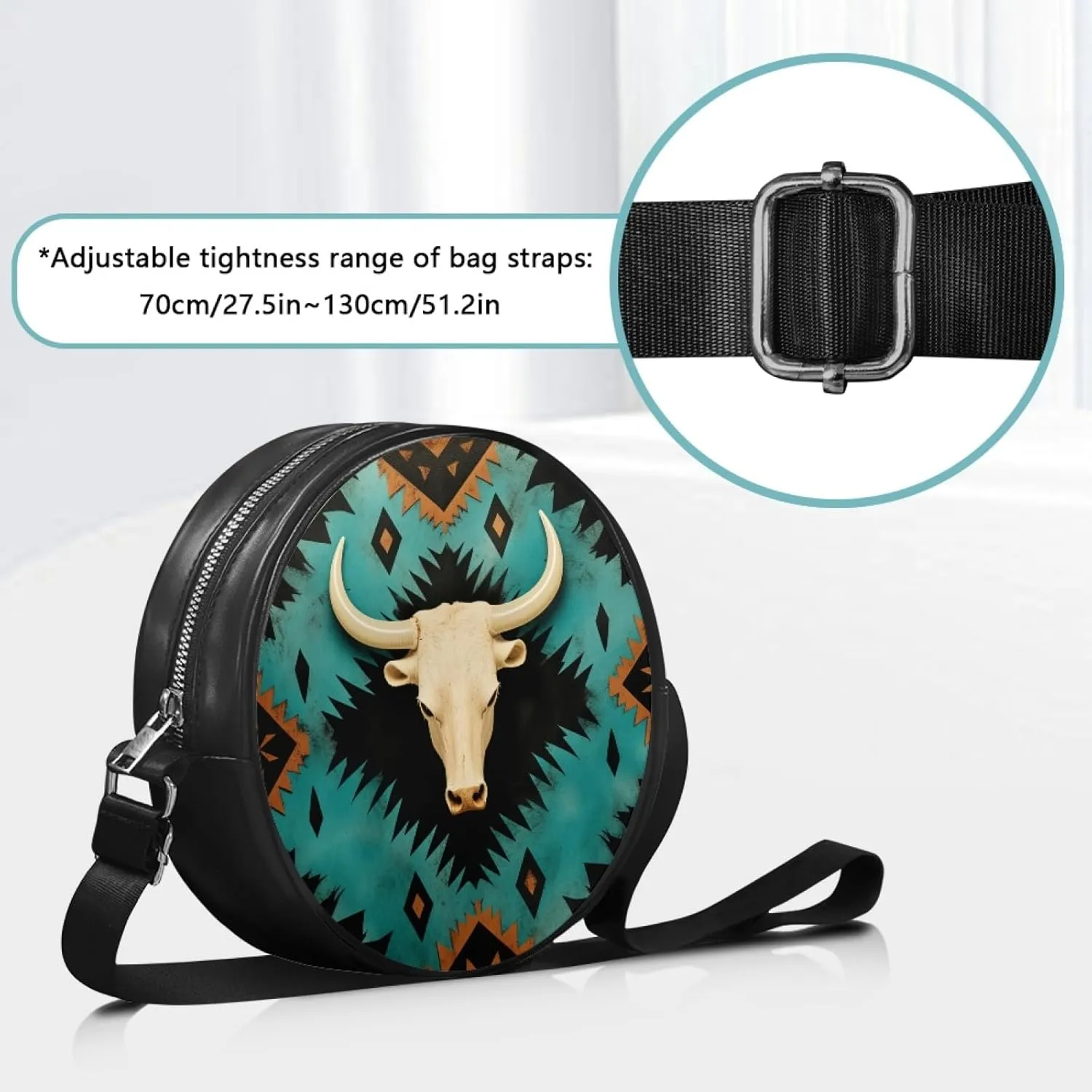 Ladies Cirlcle Crossbody Bag Women Cross Body Bag Adults Chest Bag