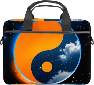 Laptop Bag for Women,Computer Bags for Women,for Laptop or Tablet,Space Yin Yang Gossip