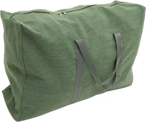 Large Capacity Duffle Bag Travel Luggage Strong Canvas Occasion Random Color