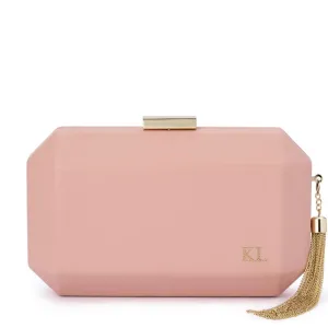 LIA Monogrammed Clutch