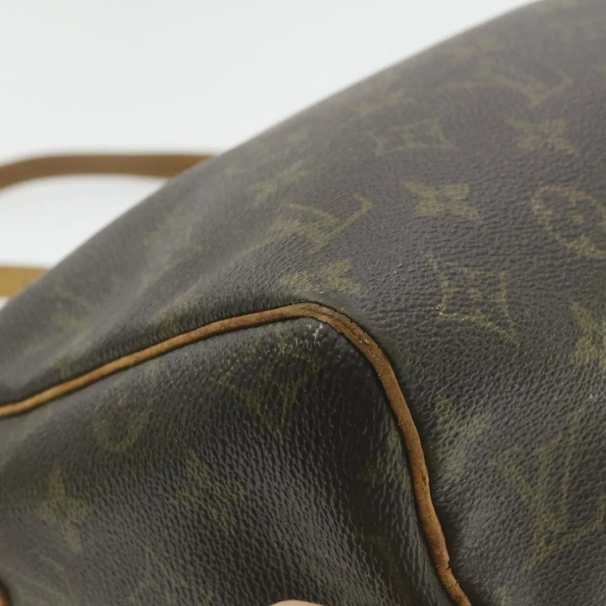 LOUIS VUITTON Monogram Tulle Lee Shoulder Bag M51348 LV sy146