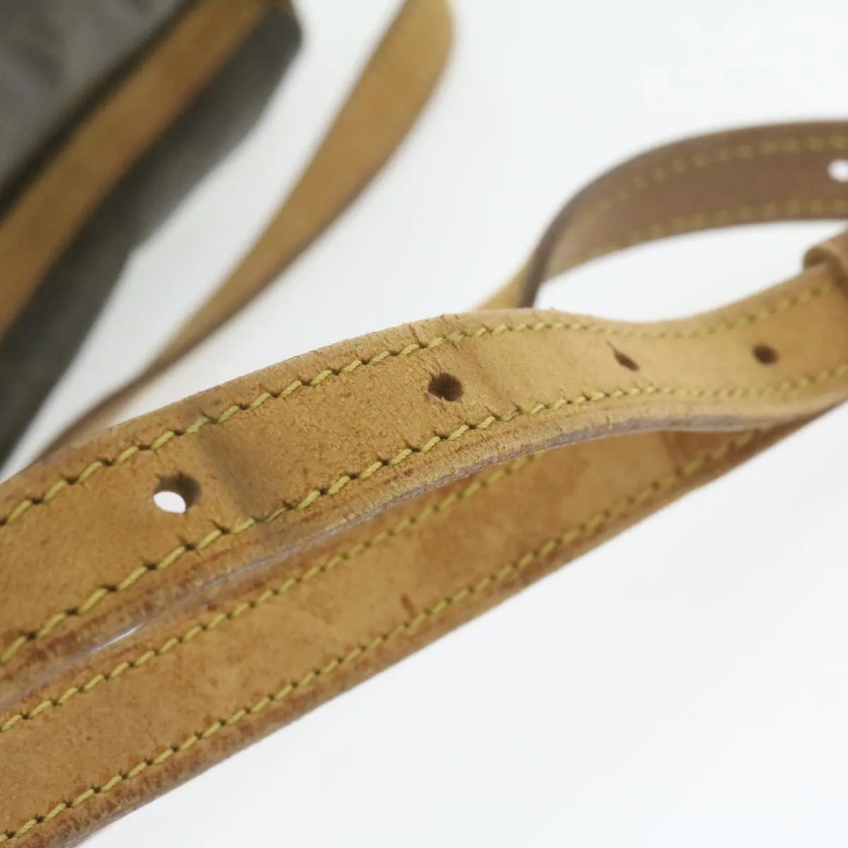 LOUIS VUITTON Monogram Tulle Lee Shoulder Bag M51348 LV sy146