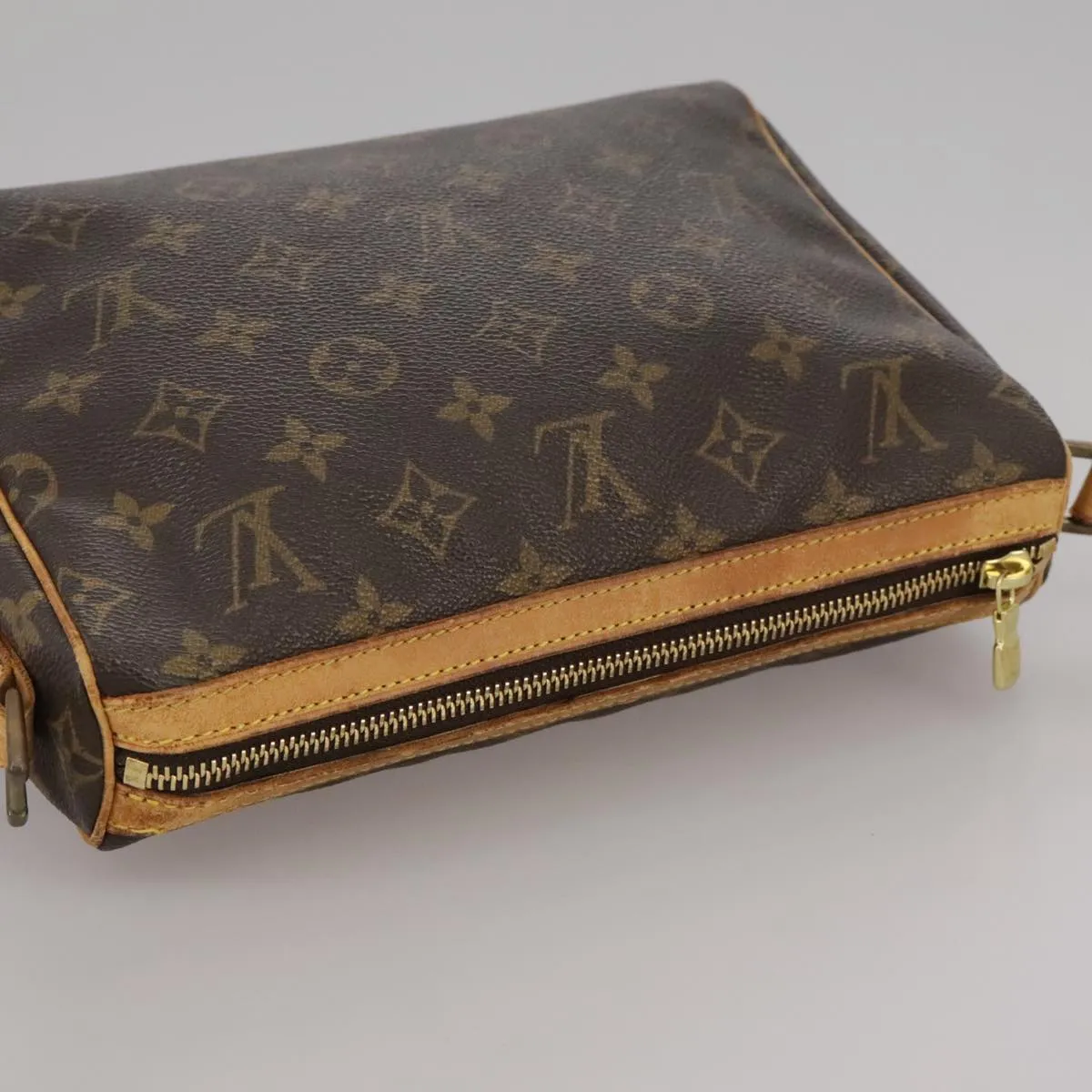 LOUIS VUITTON Monogram Tulle Lee Shoulder Bag M51348 LV yk17162