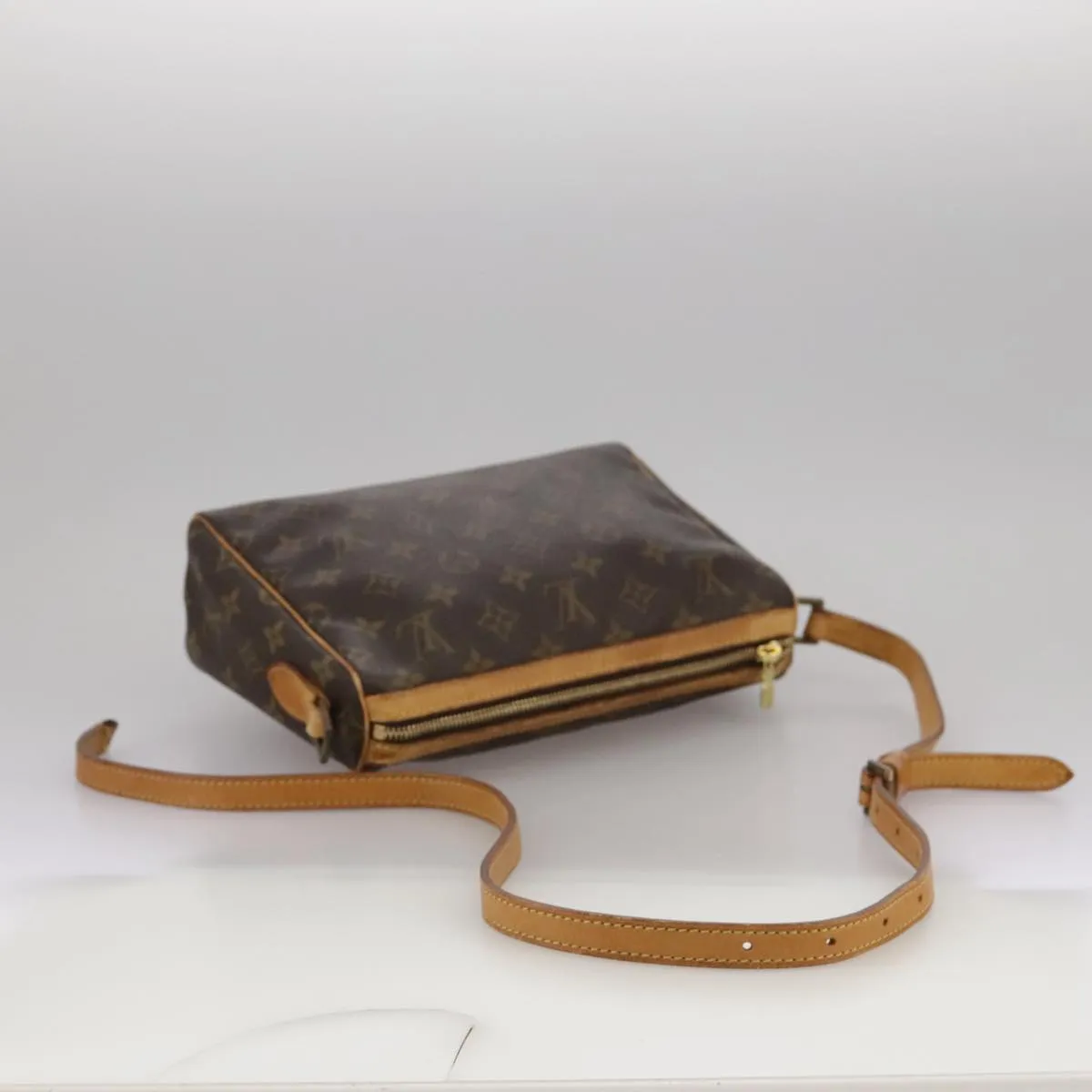 LOUIS VUITTON Monogram Tulle Lee Shoulder Bag M51348 LV yk17162