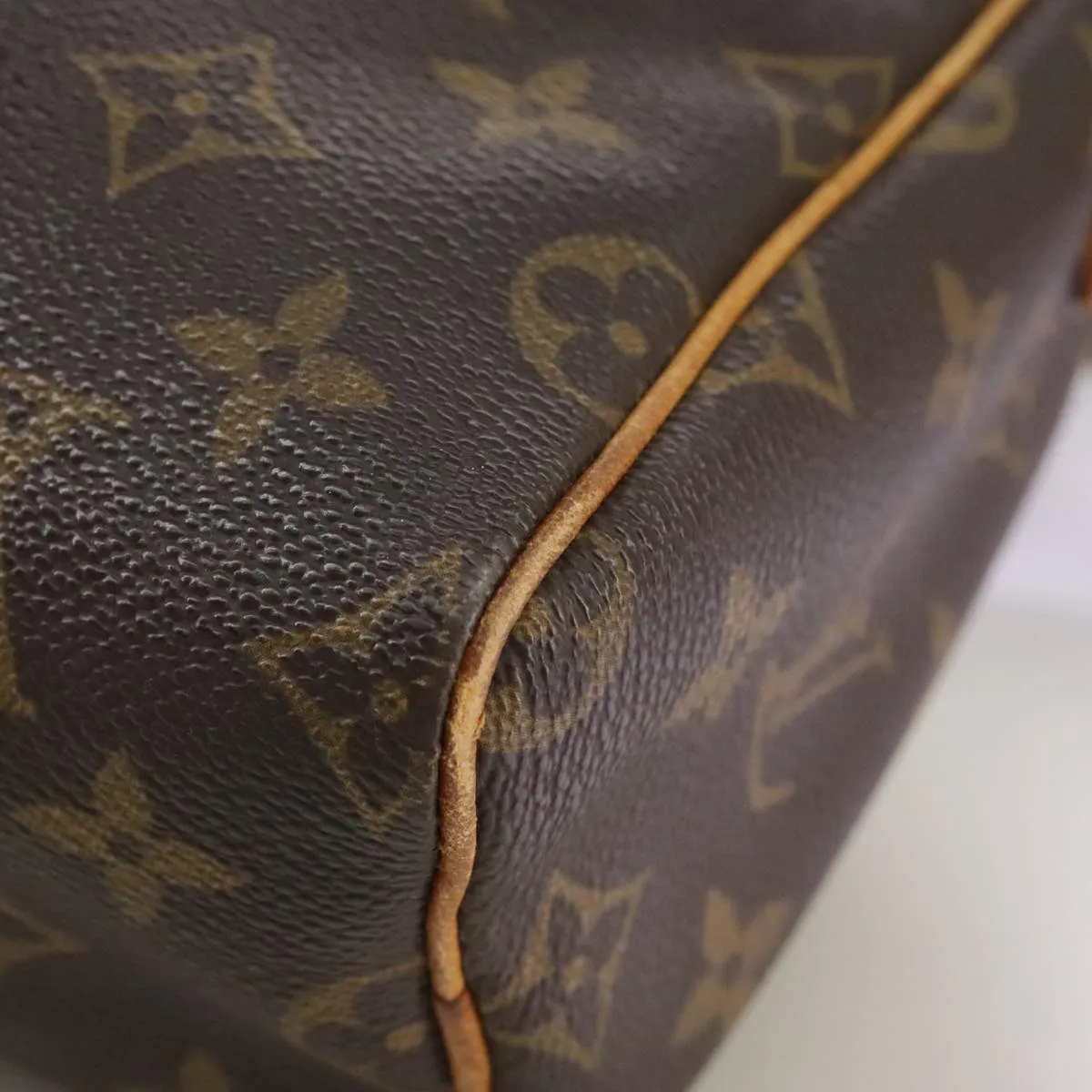 LOUIS VUITTON Monogram Tulle Lee Shoulder Bag M51348 LV yk17162