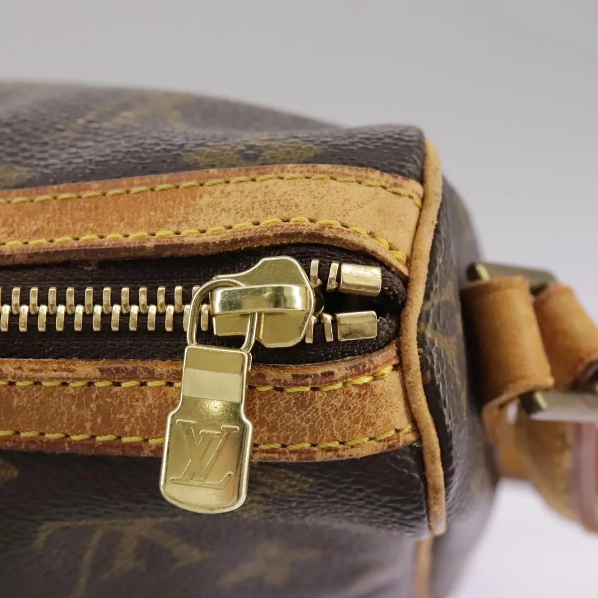 LOUIS VUITTON Monogram Tulle Lee Shoulder Bag M51348 LV yk17162