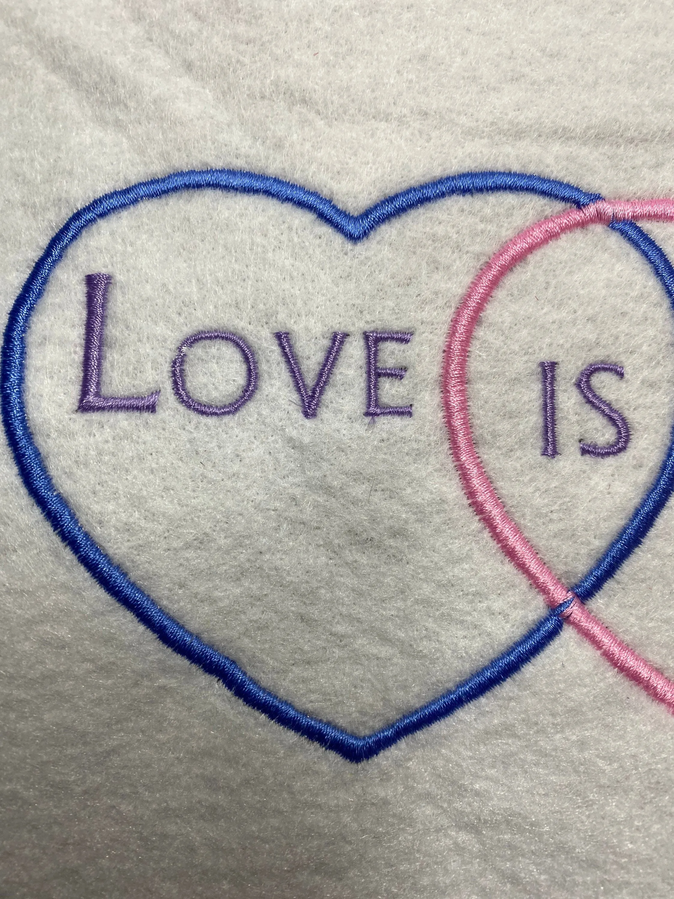 Love is Love custom embroidered hoodie sweatshirt custom best seller personalised gifts LGBTQ supporter t-shirt Gay Lesbian Trans
