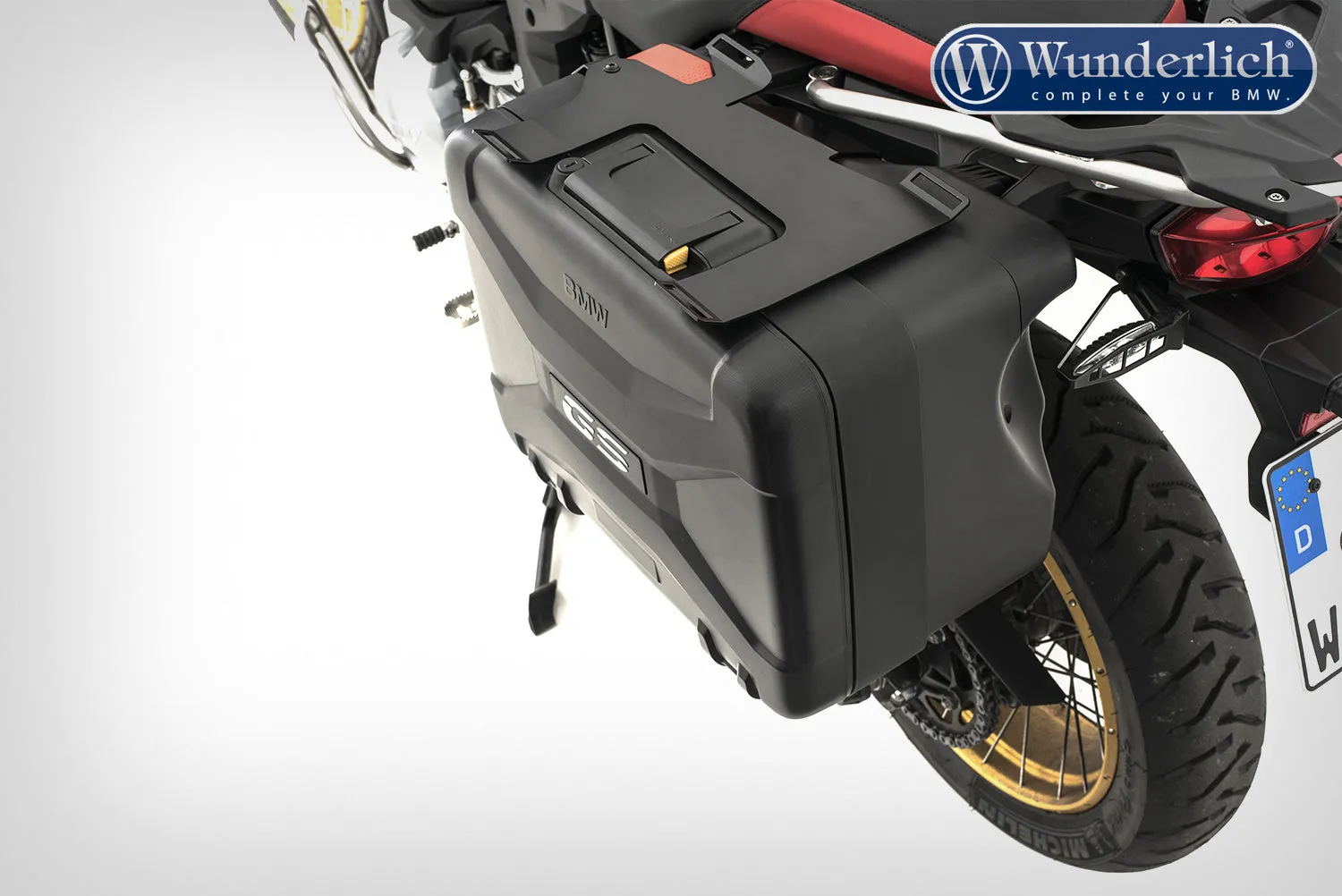 Luggage rails for original Vario case F 750 / 850 GS – Set – black