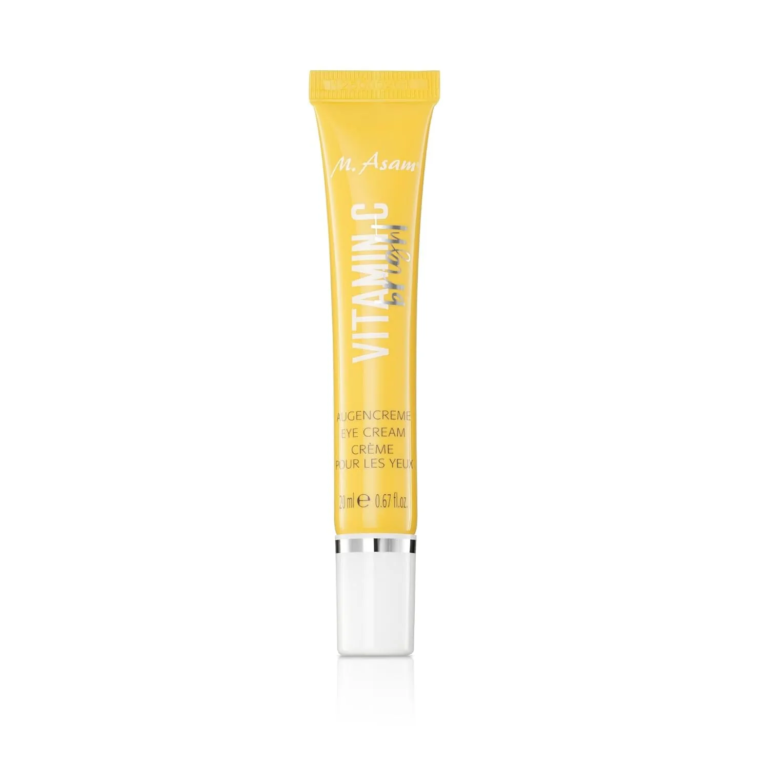 M. Asam Vitamin C Bright Eye Cream – Refreshing Under Eye Cream for awake looking eyes, supports revitalized, lifted & firm looking eye area, reduces appearance of wrinkles, 0.67 Fl Oz