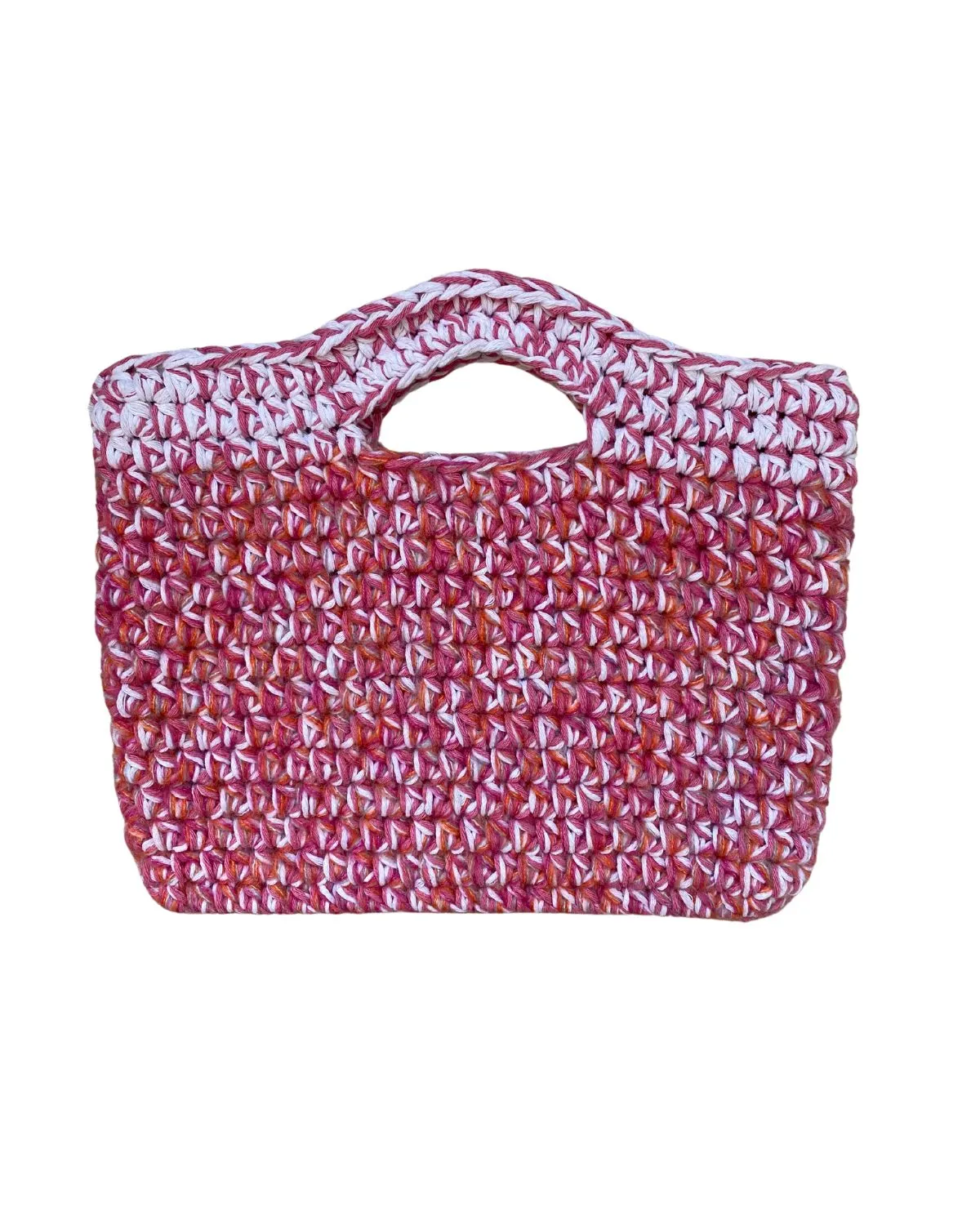 Maeve handbag | Soft Orange & Pink