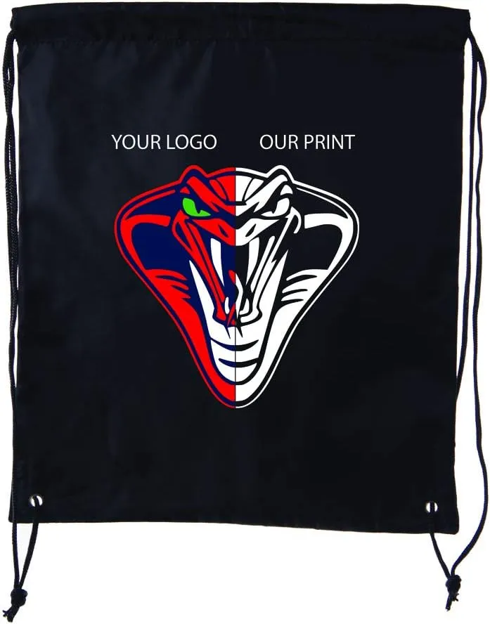 Mato & Hash Custom Bags With Your Logo | Promotional Drawstring Backpack - 100PK Purple CE2500