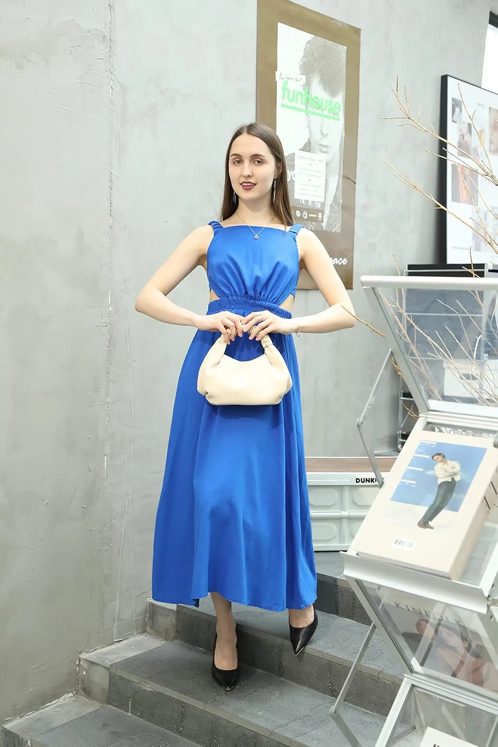 Mini Hobo Tote Bags for Women Soft Leather Clutch Purses for Women Cloud-Shaped Top Handle Bags