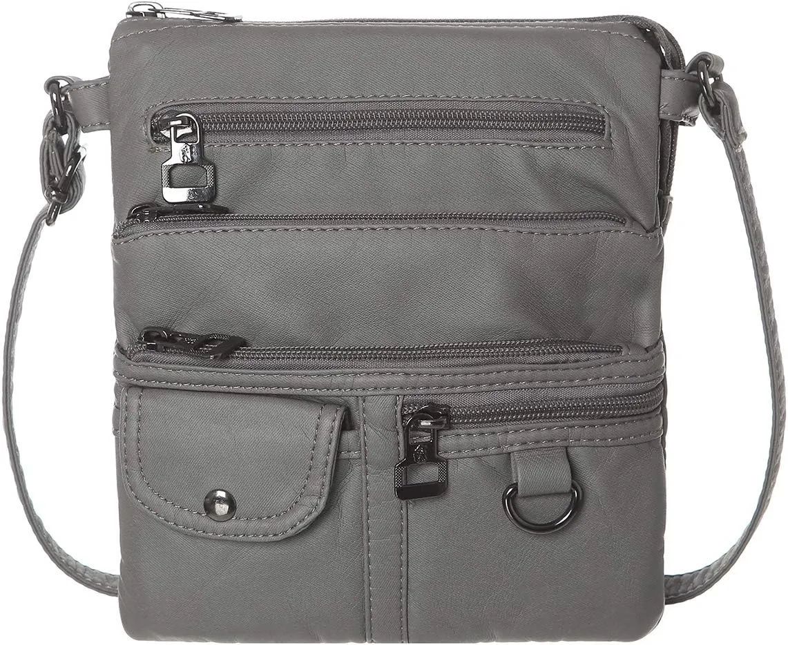 MINICAT Small Crossbody Purse Soft Synthetic Leather Crossbody Bags for Women