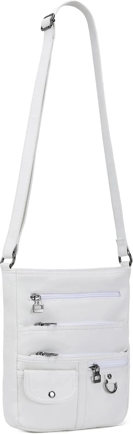 MINICAT Small Crossbody Purse Soft Synthetic Leather Crossbody Bags for Women