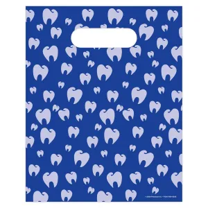 Molar Dental Giveaway Bags, 8" x 10", 100 Pack