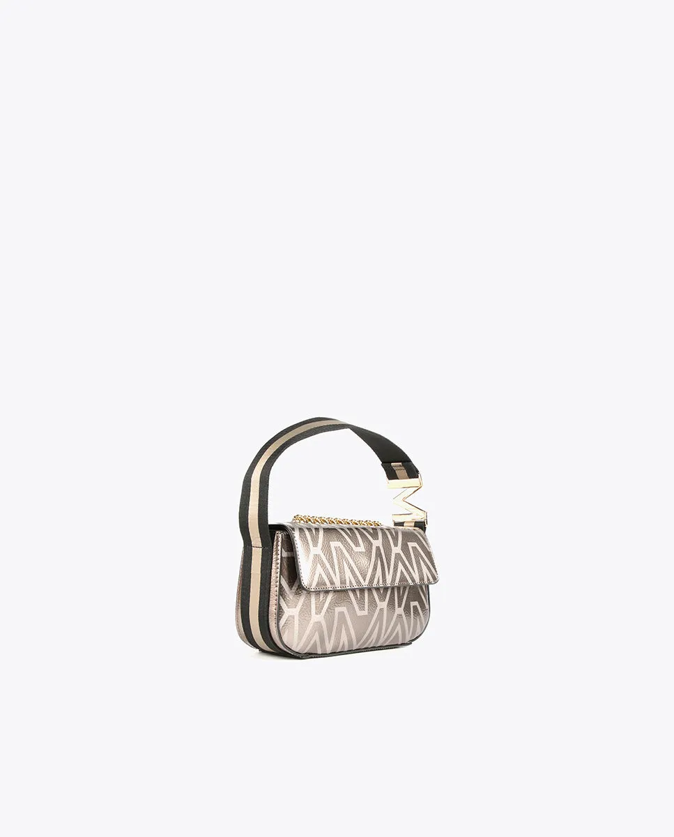Monogrammed crossbody bag