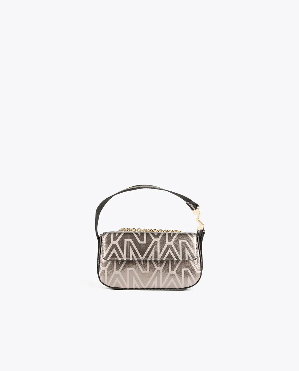 Monogrammed crossbody bag