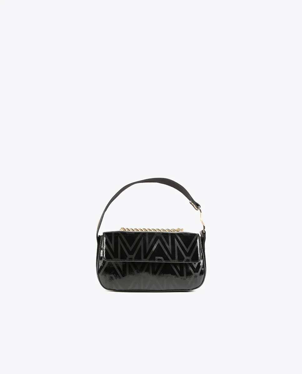 Monogrammed crossbody bag