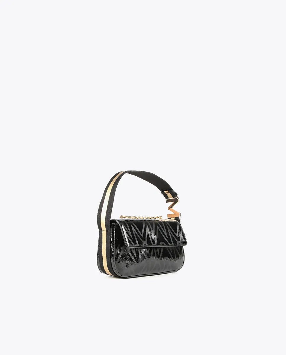 Monogrammed crossbody bag