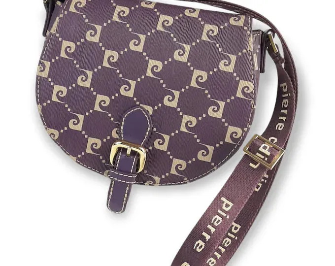 Monogrammed Pierre Cardin crossbody