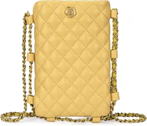 Montana West Quilted Small Crossbody Bags for Women Trendy Cell Phone Purse