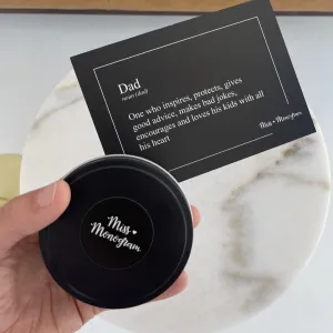 Mr Monogram Candle