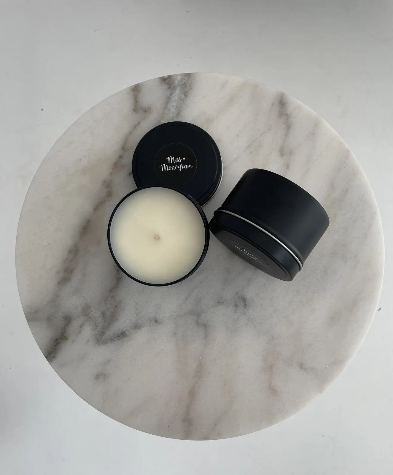 Mr Monogram Candle