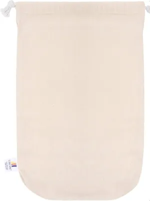 Multi Use Flat Bottom Convas Bags with Versatile Draw Strings; For Organizing and Storing Jewelry, Coins, and Small Items; Ideal for Travel, Crafts, Party Favorsl (12" x 19")