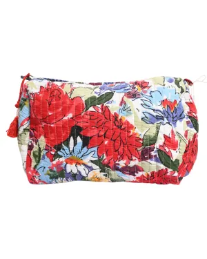 Multicolor Quilted Pouch