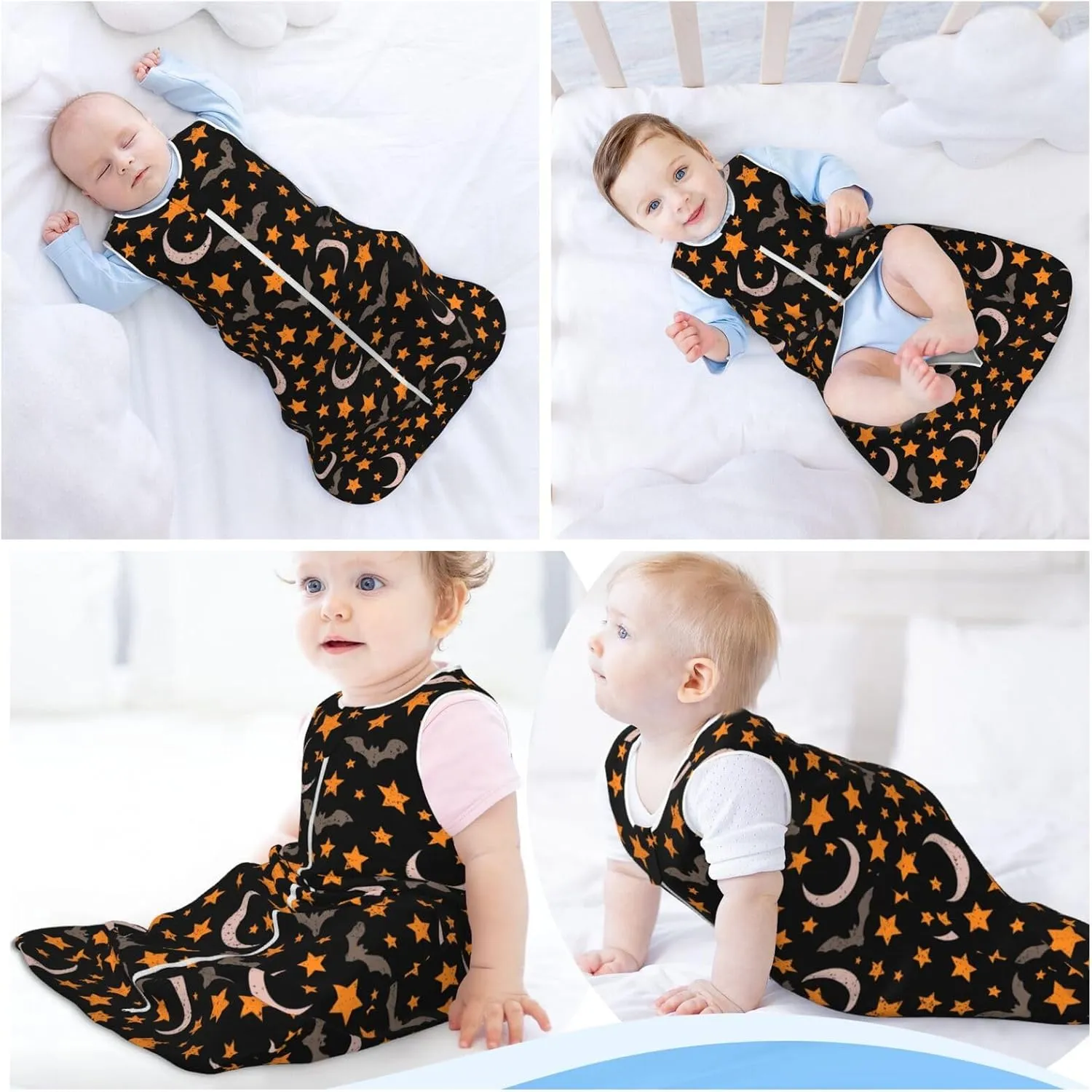 Mushrooms Snails Butterflies Baby Wearable Blanket Infant Boys Girls Sleeping bags For Newborn