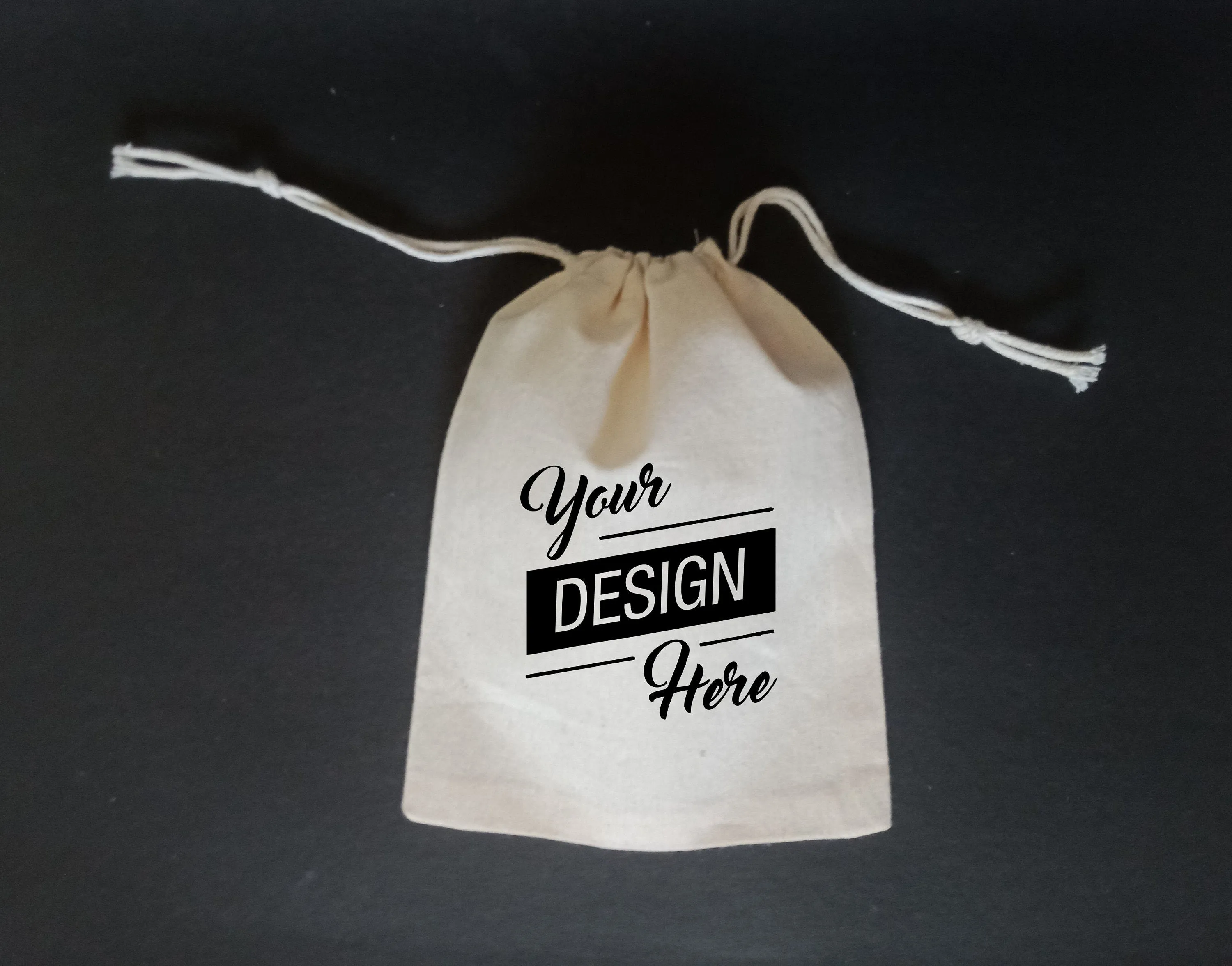 Muslin Bags - 100% Organic Cotton - Double Drawstring Produce Bags-Available in Different sizes and quantities - Reusable Cotton Bags