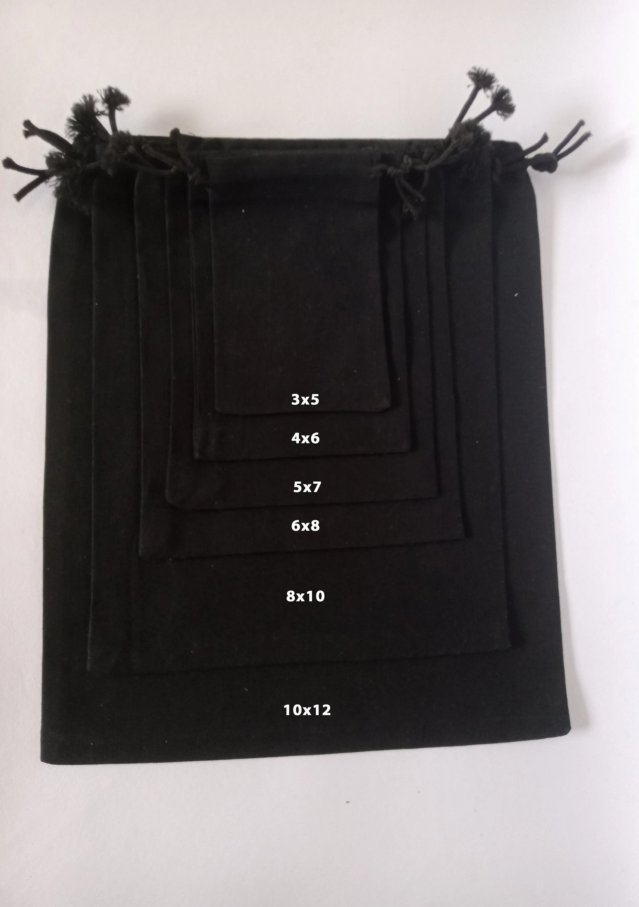 Muslin Bags - 100% Organic Cotton - Double Drawstring Produce Bags-Available in Different sizes and quantities - Reusable Cotton Bags