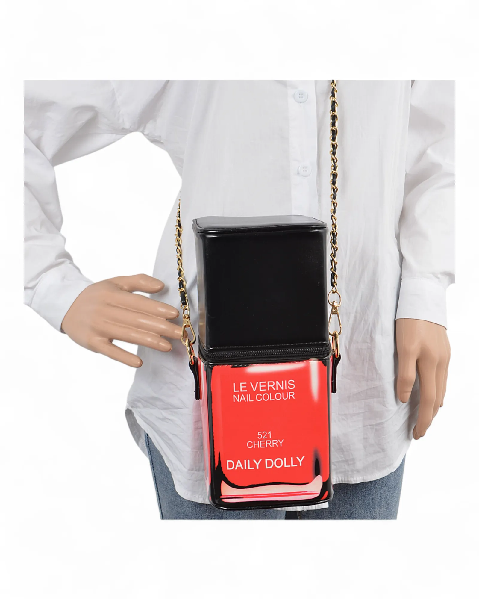 Nail Polish Crossbody Bag