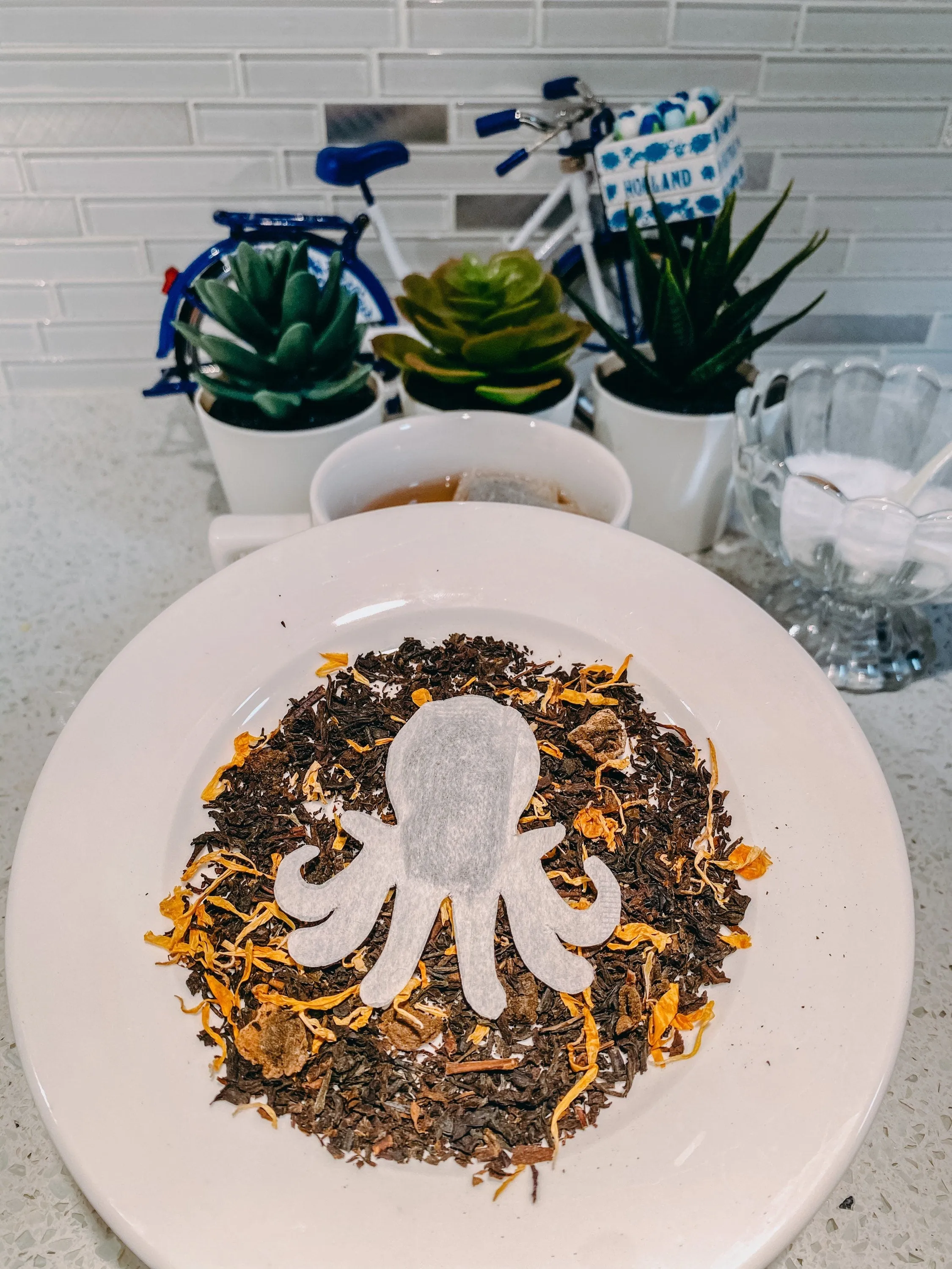 Octopus Shaped Tea Bags Cool Unique
